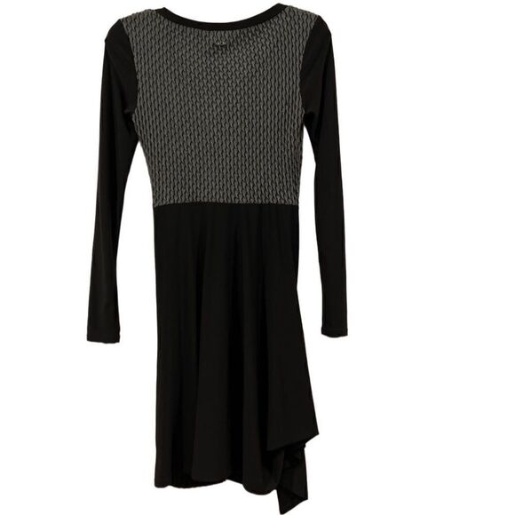 DeCa Black & Gray Dress Sz.4 - Picture 2 of 6